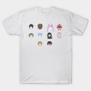 danganronpa another episode cast minimalistic T-Shirt